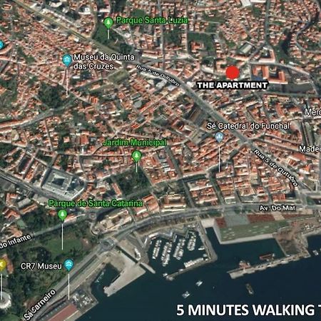 Funchal Downtown 5Min Marina + 2 Bedroom + Parking Exterior foto